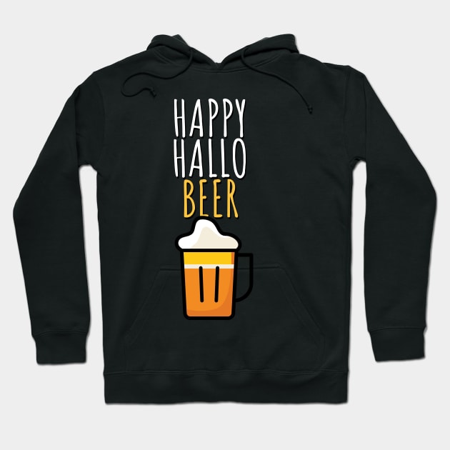 Happy hallo beer Hoodie by maxcode